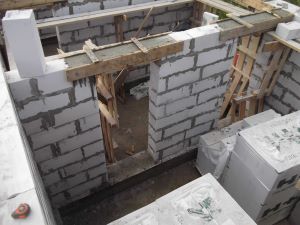 оконные перемычки для газобетона своими руками